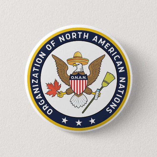 Siegel von O.N.A.N. - Unendlicher Jest Button (Vorderseite)