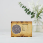 Siegel von St. Stephen MONOGRAM Visitenkarte (Stehend Vorderseite)