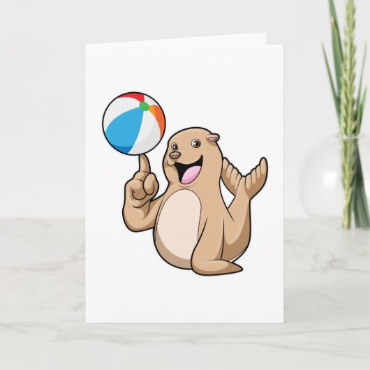 Siegel Wasserpolo Karte (Vorderseite)