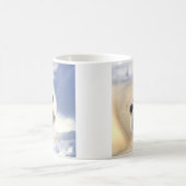 Siegel-Welpen-Gesicht Kaffeetasse (Mittel)