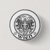 Siegel Wien, ÖSTERREICH Button (Vorderseite)