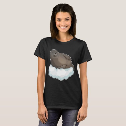 Siegel Wolken T-Shirt (Vorne ganz)