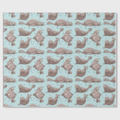 Siegel Wrapping Paper Geschenkpapier (Flach)