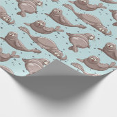 Siegel Wrapping Paper Geschenkpapier (Ecke)