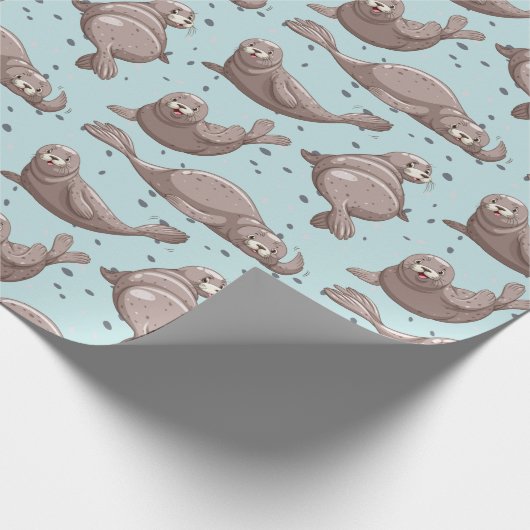 Siegel Wrapping Paper Geschenkpapier (Ecke)