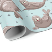 Siegel Wrapping Paper Geschenkpapier (Rolleneckpunkt)