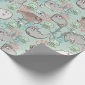 Siegel Wrapping Paper Geschenkpapier (Ecke)