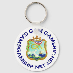 Siegelblau Schlüsselanhänger