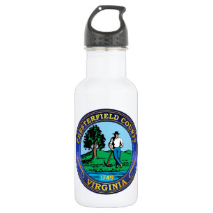 Siegeld des Chesterfield County Trinkflasche