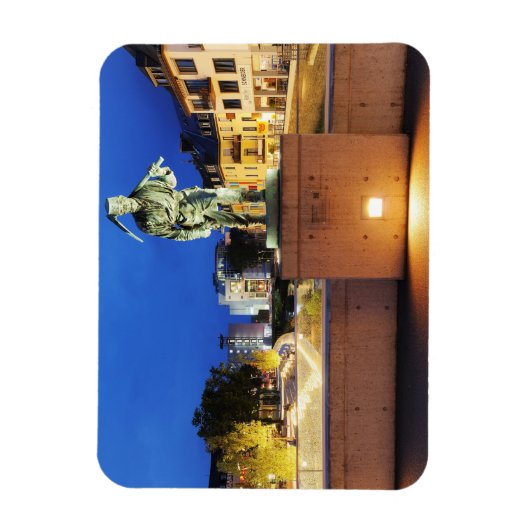 Siegen Bergmann Henner am Siegufer Magnet (Vertikal)