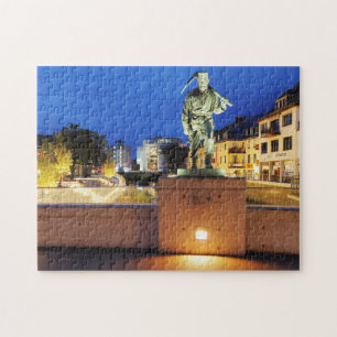 Siegen Bergmann Henner am Siegufer Puzzle