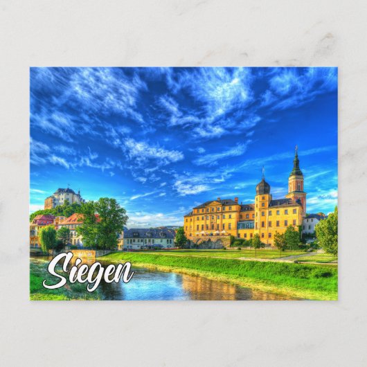 Siegen, Deutschland Postkarte (Vorderseite)