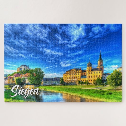 Siegen, Deutschland Puzzle (Horizontal)
