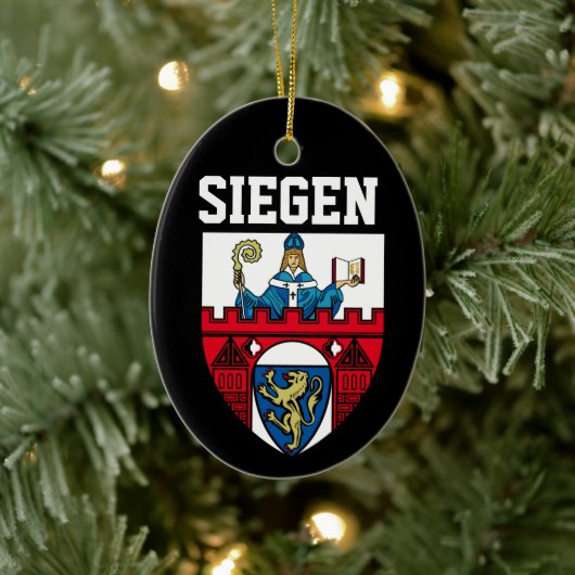 Siegen (Nordrhein-Westfalen) - DEUTSCHE Keramik Keramik Ornament (Baum)