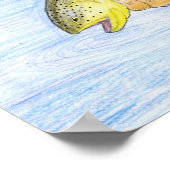 Sieger Artwork von O. Twiford, Grad 6 Poster (Ecke)