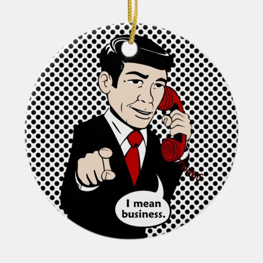 Sieger Crushmore bedeutet Geschäft Keramikornament (Vorne)