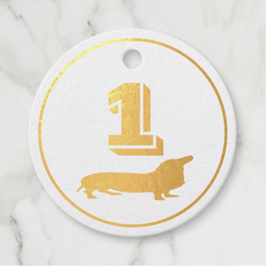 Sieger der ersten Kategorie Beste Hundeschfolie Geschenkanhänger (Vorderseite)