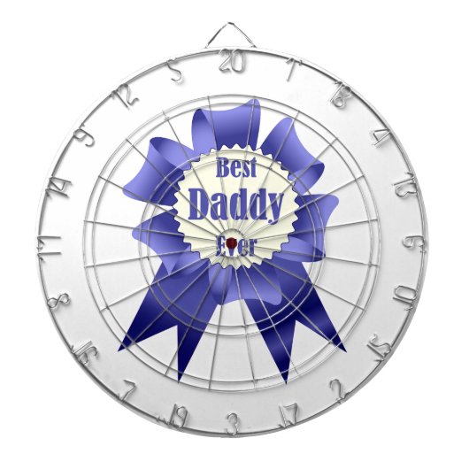 Sieger des besten Daddy-Jungs-Awards für das Pater Dartscheibe (vorne)
