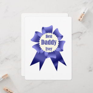 Sieger des besten Daddy-Jungs-Awards für das Pater Einladung