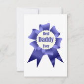 Sieger des besten Daddy-Jungs-Awards für das Pater Karte (Vorderseite)
