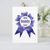 Sieger des besten Daddy-Jungs-Awards für das Pater Karte (Stehend Vorderseite)