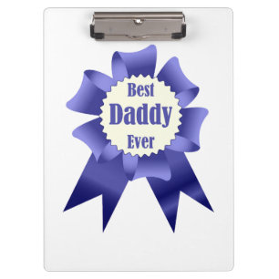 Sieger des besten Daddy-Jungs-Awards für das Pater Klemmbrett