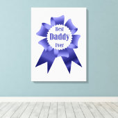 Sieger des besten Daddy-Jungs-Awards für das Pater Leinwanddruck (Insitu (Holzboden))