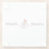 Sieger Dinner Grill Glass Untersetzer Olympian Eff (Rückseite)