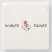 "Sieger Dinner" Grill Untersetzer Olympian Effort (Vorderseite)