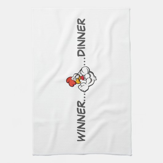 "Sieger Dinner" Grilltücher Olympian Effort Geschirrtuch (Vertikal)