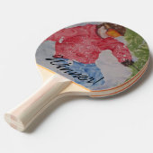 Sieger Down Hill Snow Skier Tischtennis Schläger (Vorderseite)