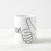 Sieger-duh Tasse (Mittel)