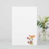 Sieger Hühnerabend Ironie-Spaß Briefpapier (Stehend Vorderseite)