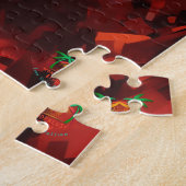 Sieger Kick: Taekwondo Champion Moment Puzzle (Seite)