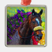 Sieger-Kreis 2 Silbernes Ornament (Vorne)