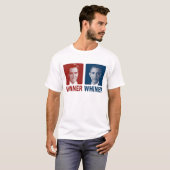 Sieger-oder Whiner-Wahl 2012 T-Shirt (Vorne ganz)
