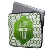 Sieger-Pointe-Allround-Logo Laptopschutzhülle (Vorderseite Links)