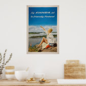 Sieger-Reiseplakat Poster (Küche)