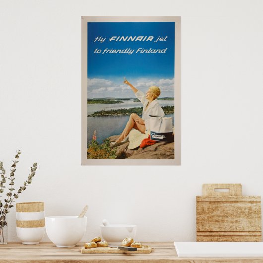 Sieger-Reiseplakat Poster (Küche)