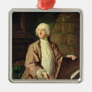 Sieger Riquetti, Marquis von Mirabeau, 1743 Silbernes Ornament