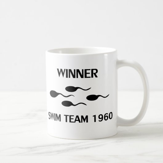 Sieger-Schwimmteamikone 1960 Kaffeetasse (Rechts)