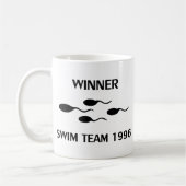 Sieger-Schwimmteamikone 1996 Kaffeetasse (Links)