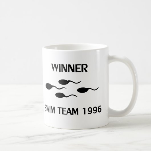 Sieger-Schwimmteamikone 1996 Kaffeetasse (Rechts)