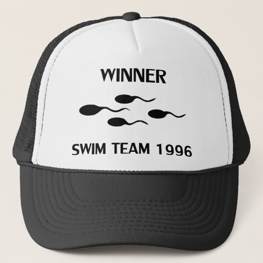 Sieger-Schwimmteamikone 1996 Truckerkappe (Vorderseite)