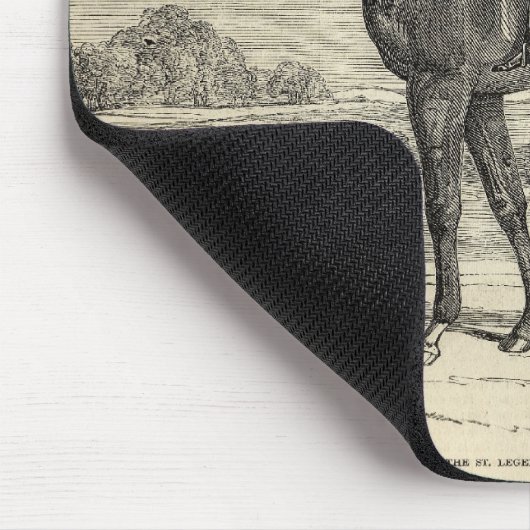 Sieger Sir-Tatton Sykes', des St. Leger Mousepad (Ecke)