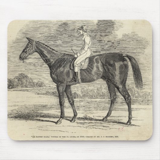 Sieger Sir-Tatton Sykes', des St. Leger Mousepad (Vorne)