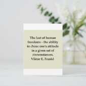 Siegerin, ehrlich gesagt postkarte (Stehend Vorderseite)