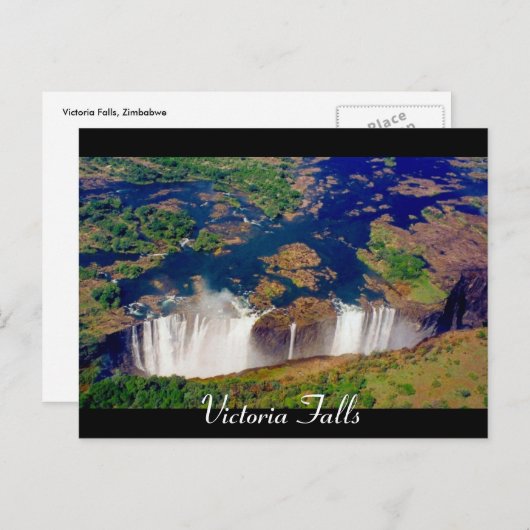 Siegerin fällt zim postkarte (Vorne/Hinten)