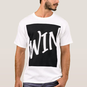 Siegermotiv-T-Shirt mit typografischem Design  T-Shirt