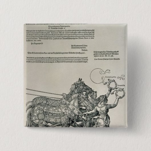 SiegesChariot des Kaisers Maximilian I Button (Vorderseite)